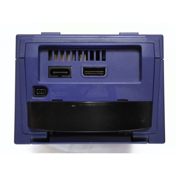 Purple Game Cube w/Cords and Game - Picture 5 of 7